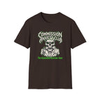 Commission Anxiety Club T‑Shirt — Skull Graphic Tee for Artists & Creators