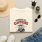 Powered by Caffeine T-Shirt — Funny Realtor life Tee
