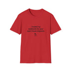 T-Shirt — "Weekend speclial" Retro Receipt Graphic Tee