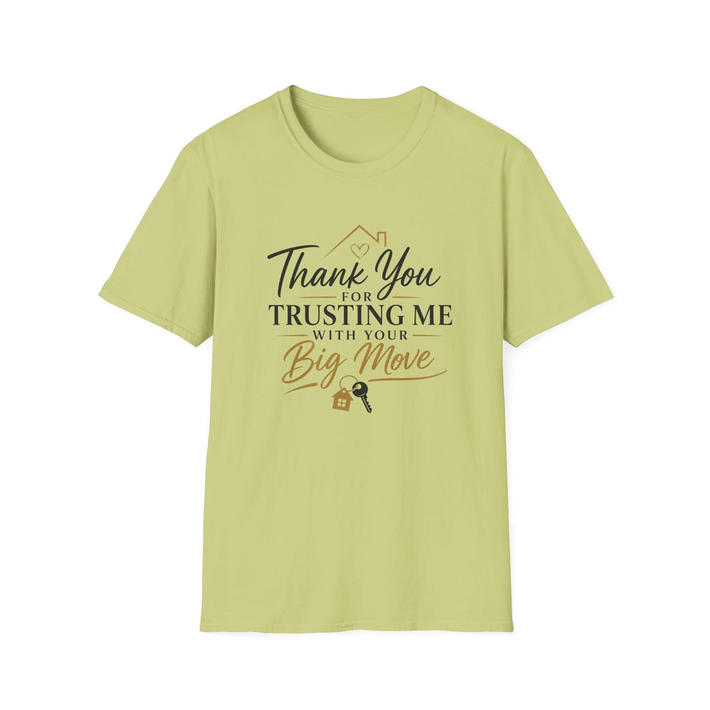 Thank You for Trusting Me With Your Big Move T-Shirt