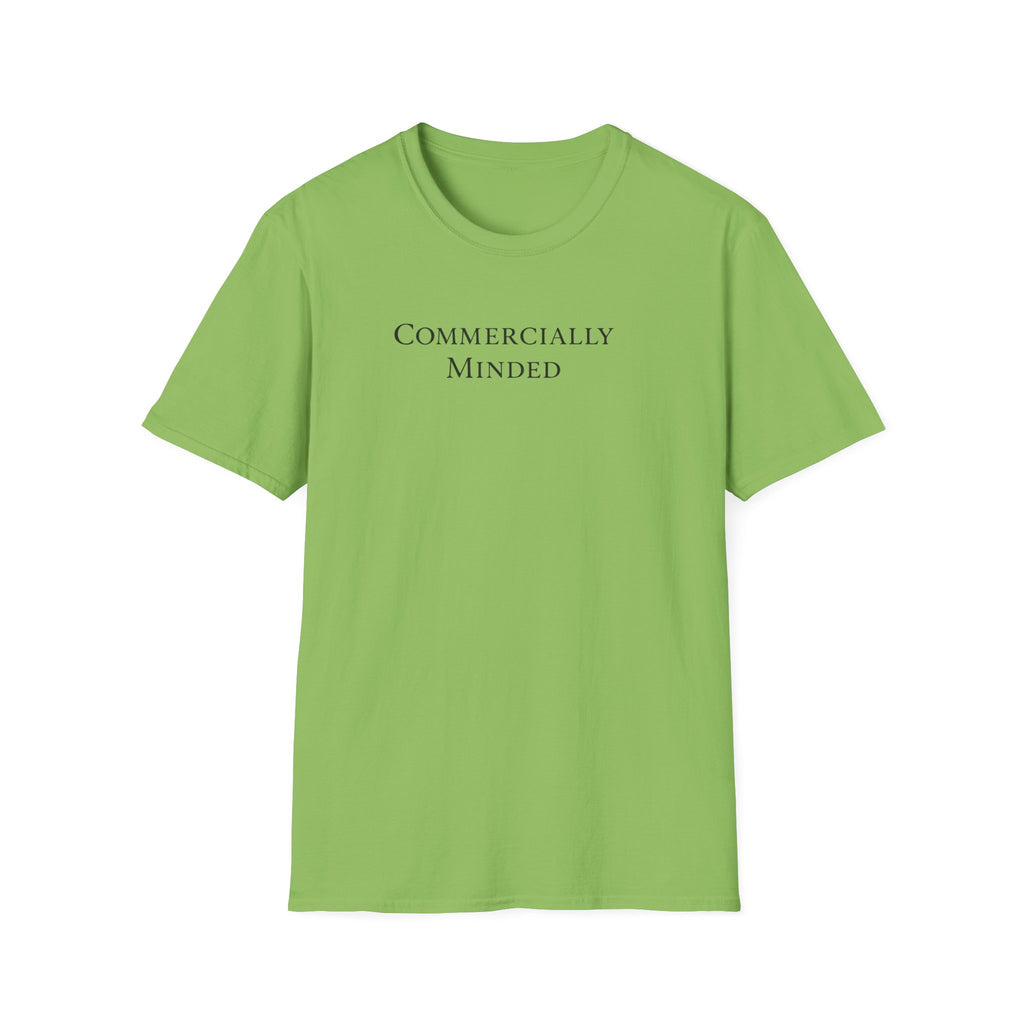 Commercially Minded T-Shirt — Minimalist Business Mindset Tee