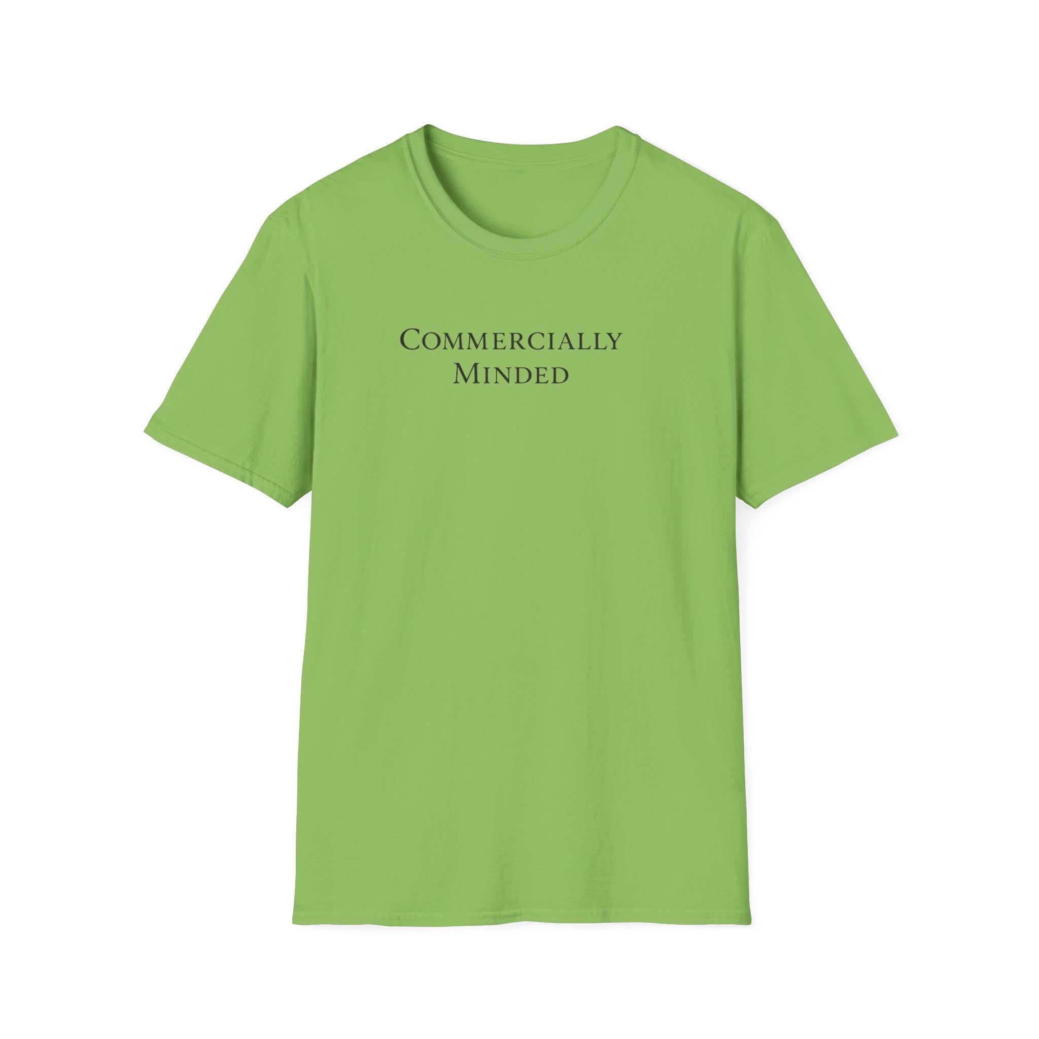 Commercially Minded T-Shirt — Minimalist Business Mindset Tee