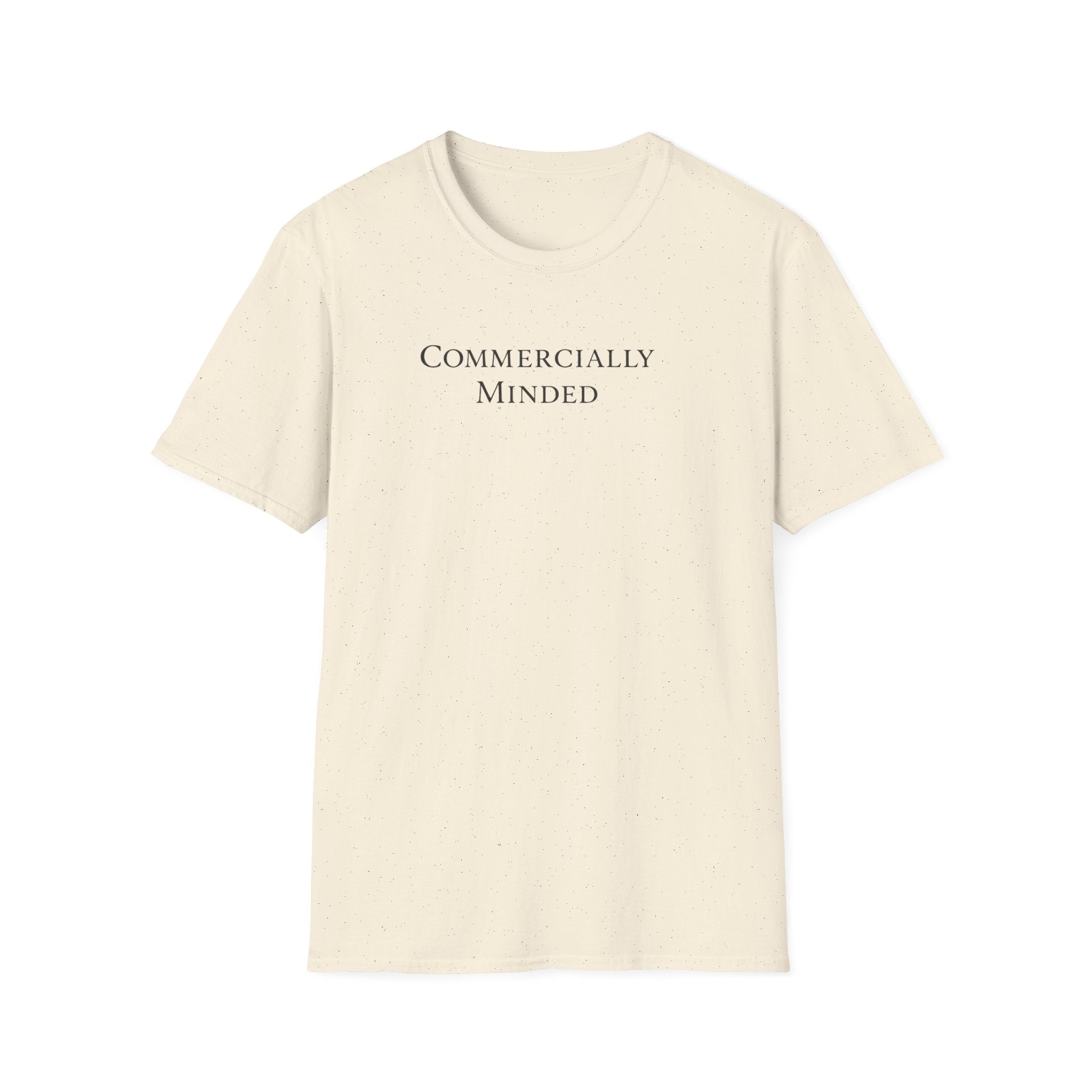 Commercially Minded T-Shirt — Minimalist Business Mindset Tee
