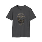 Waiting for the Interest Rates to Drop T‑Shirt — Funny Skeleton Financial Humor Tee
