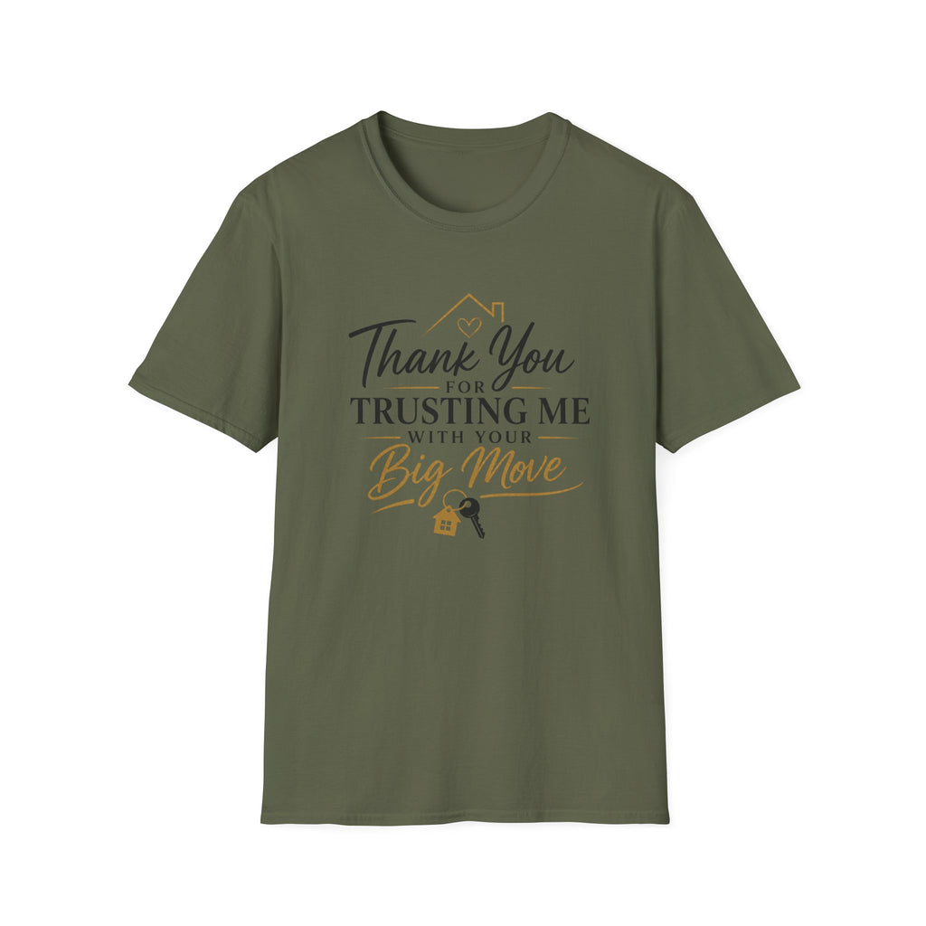 Thank You for Trusting Me With Your Big Move T-Shirt