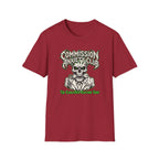 Commission Anxiety Club T‑Shirt — Skull Graphic Tee for Artists & Creators