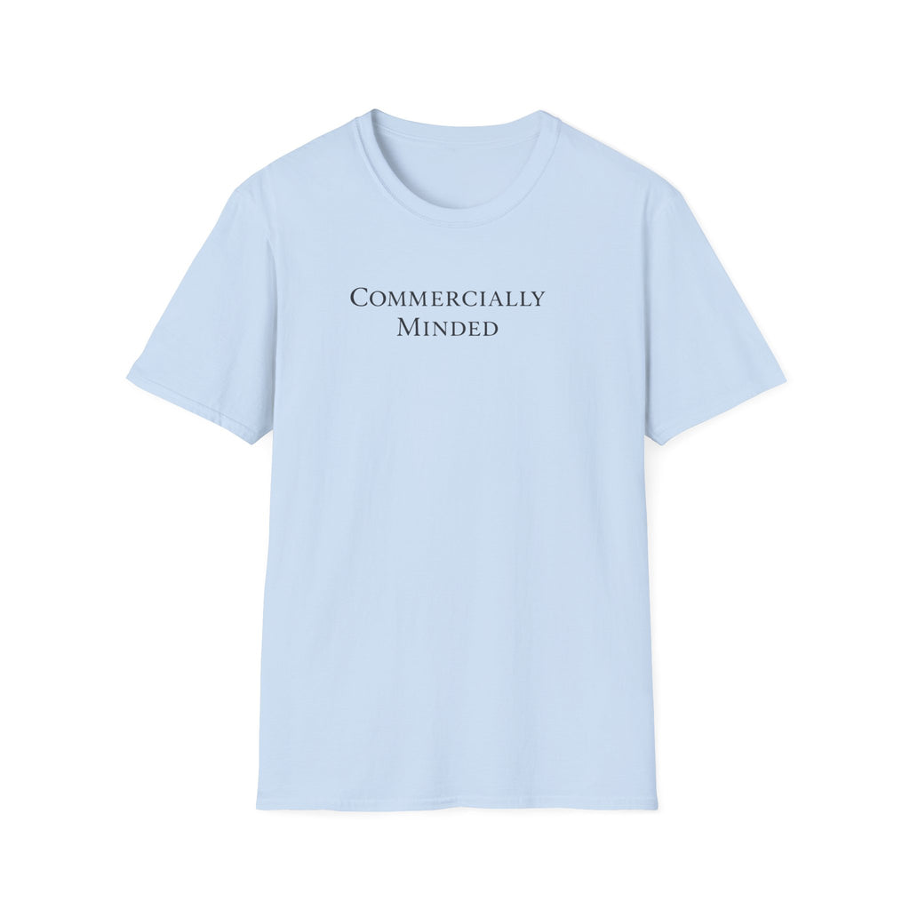 Commercially Minded T-Shirt — Minimalist Business Mindset Tee