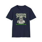Commission Anxiety Club T‑Shirt — Skull Graphic Tee for Artists & Creators