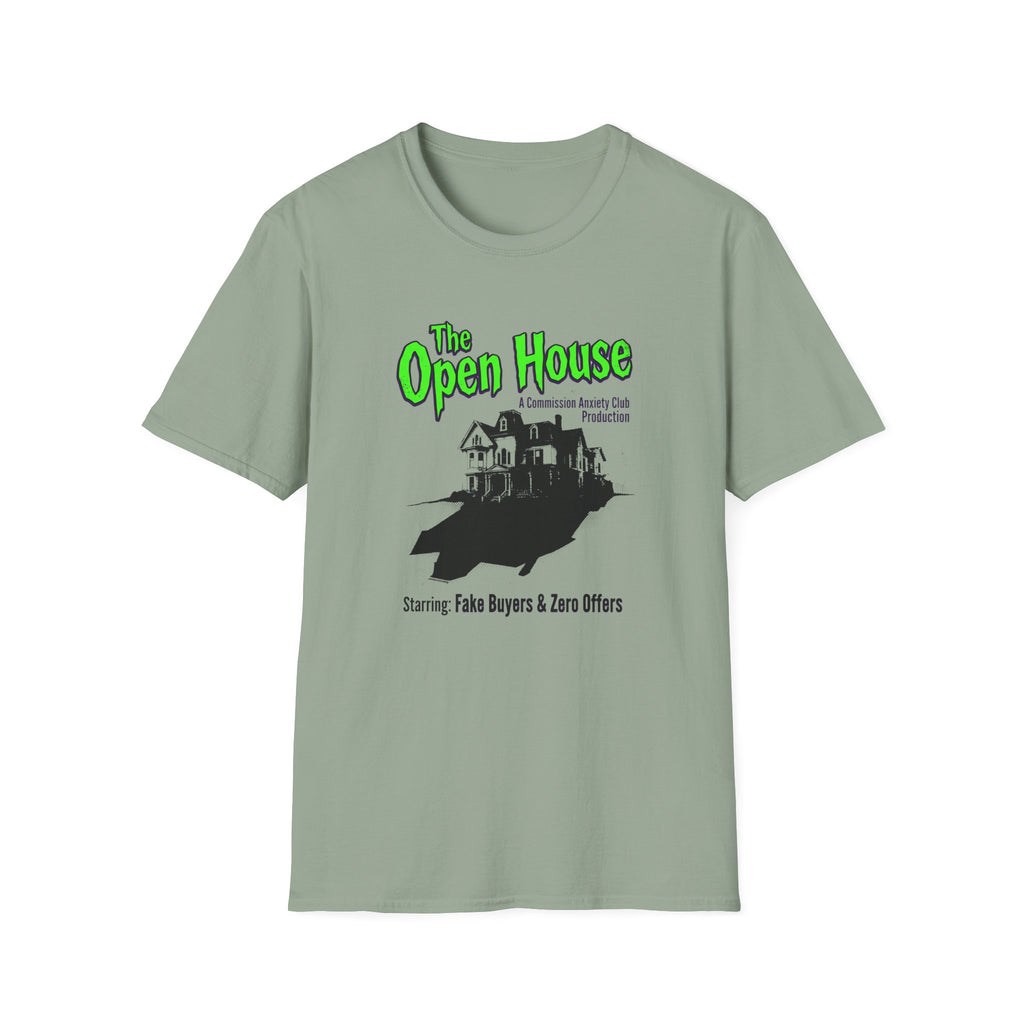 Yes I can sell you hounted house, Funny Real estateT-Shirt — Everyday Real estate agent Life Graphic Tee