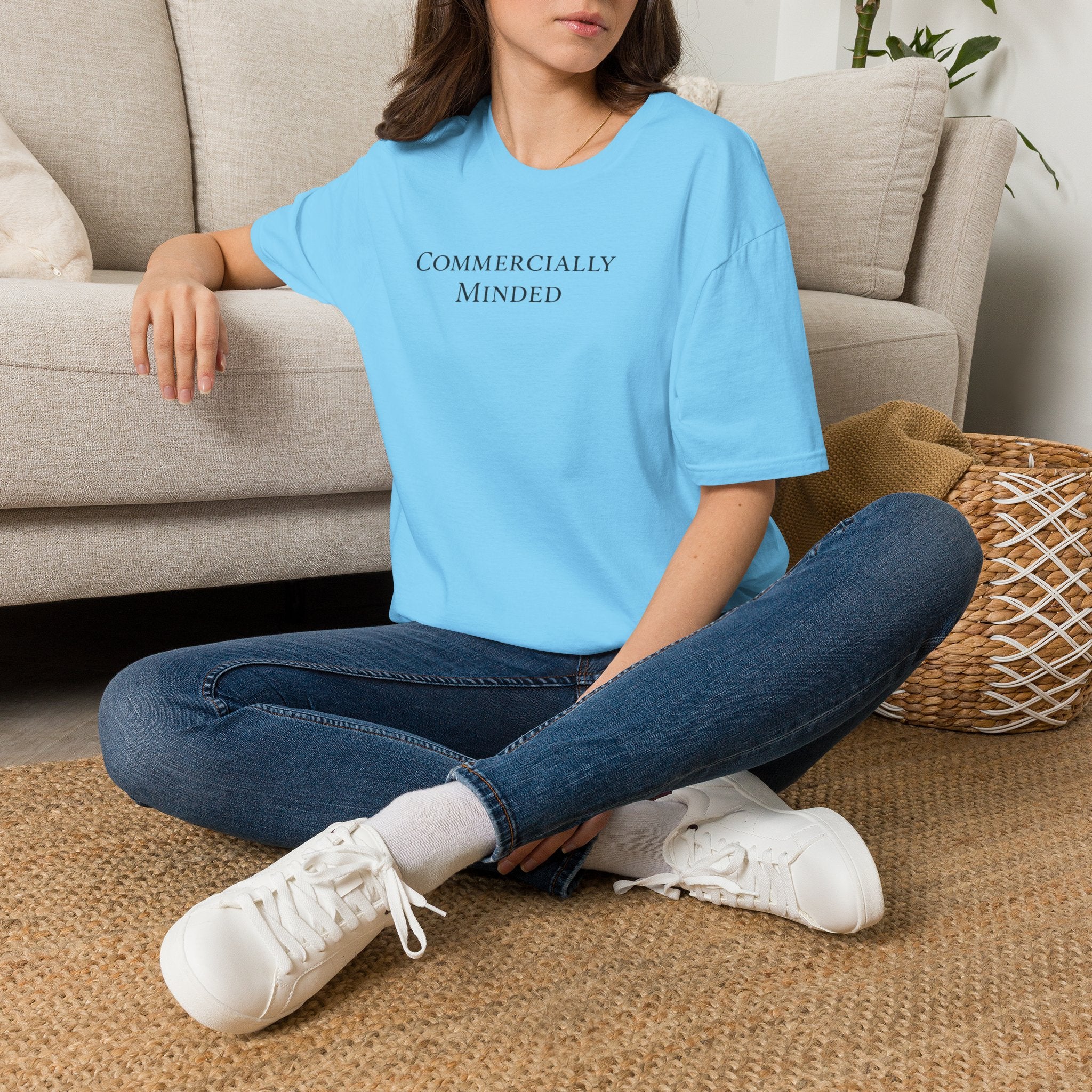 Commercially Minded T-Shirt — Minimalist Business Mindset Tee