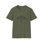 T-Shirt — "Weekend speclial" Retro Receipt Graphic Tee