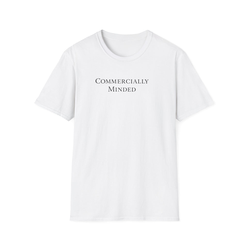 Commercially Minded T-Shirt — Minimalist Business Mindset Tee