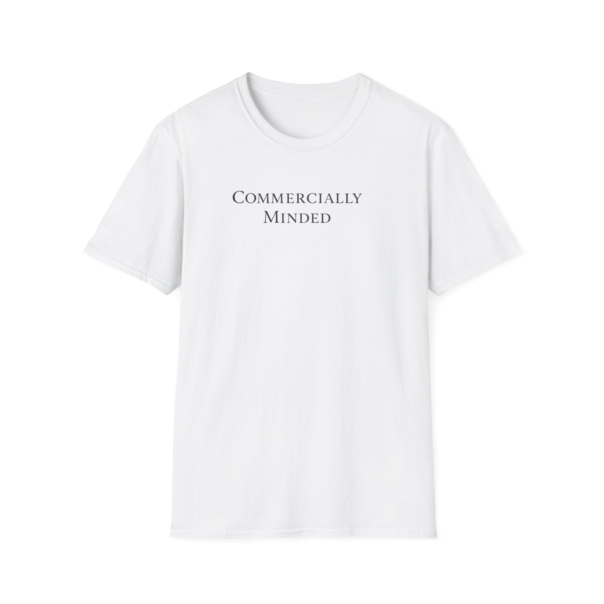 Commercially Minded T-Shirt — Minimalist Business Mindset Tee