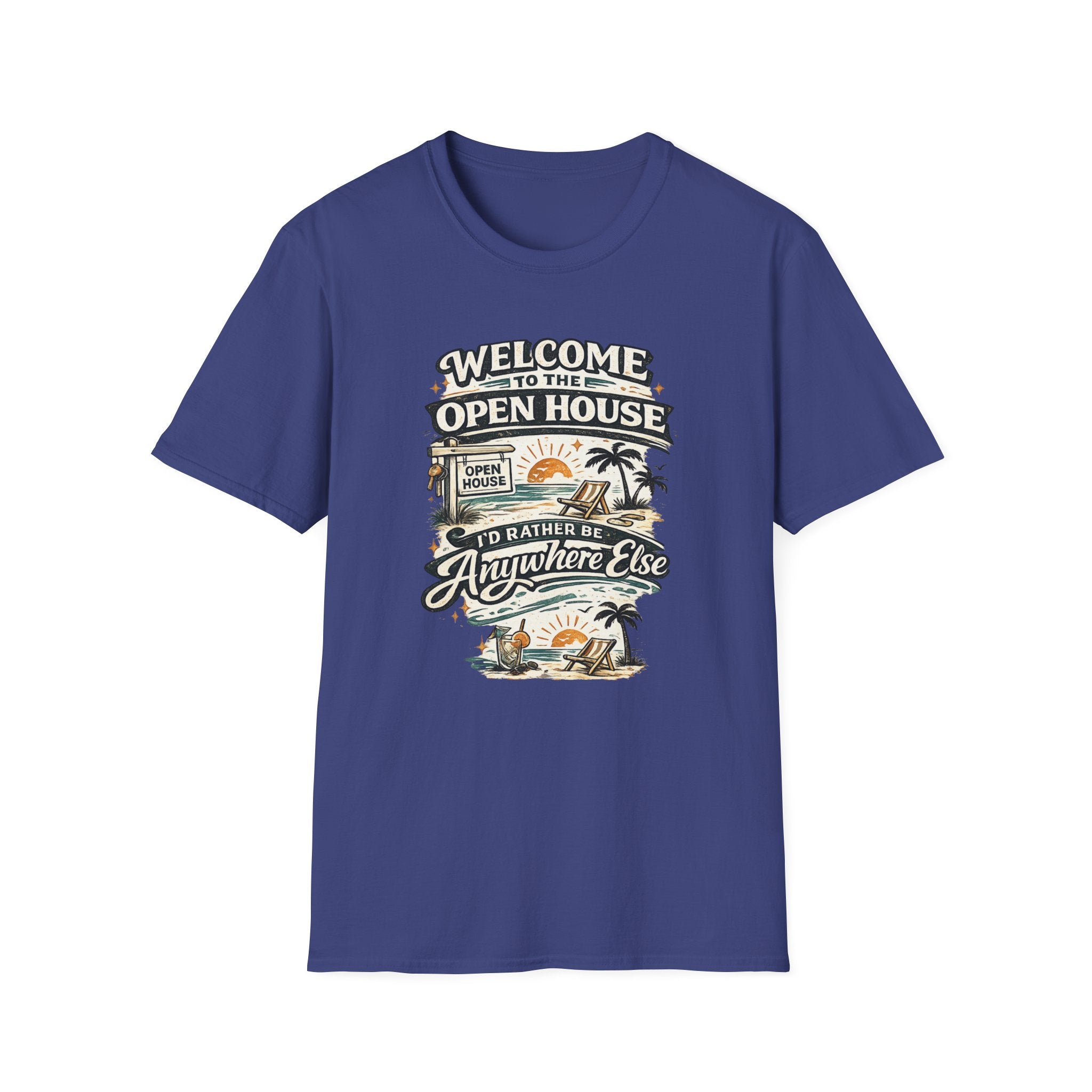 T-Shirt — "Welcome to the Open House" Graphic Tee