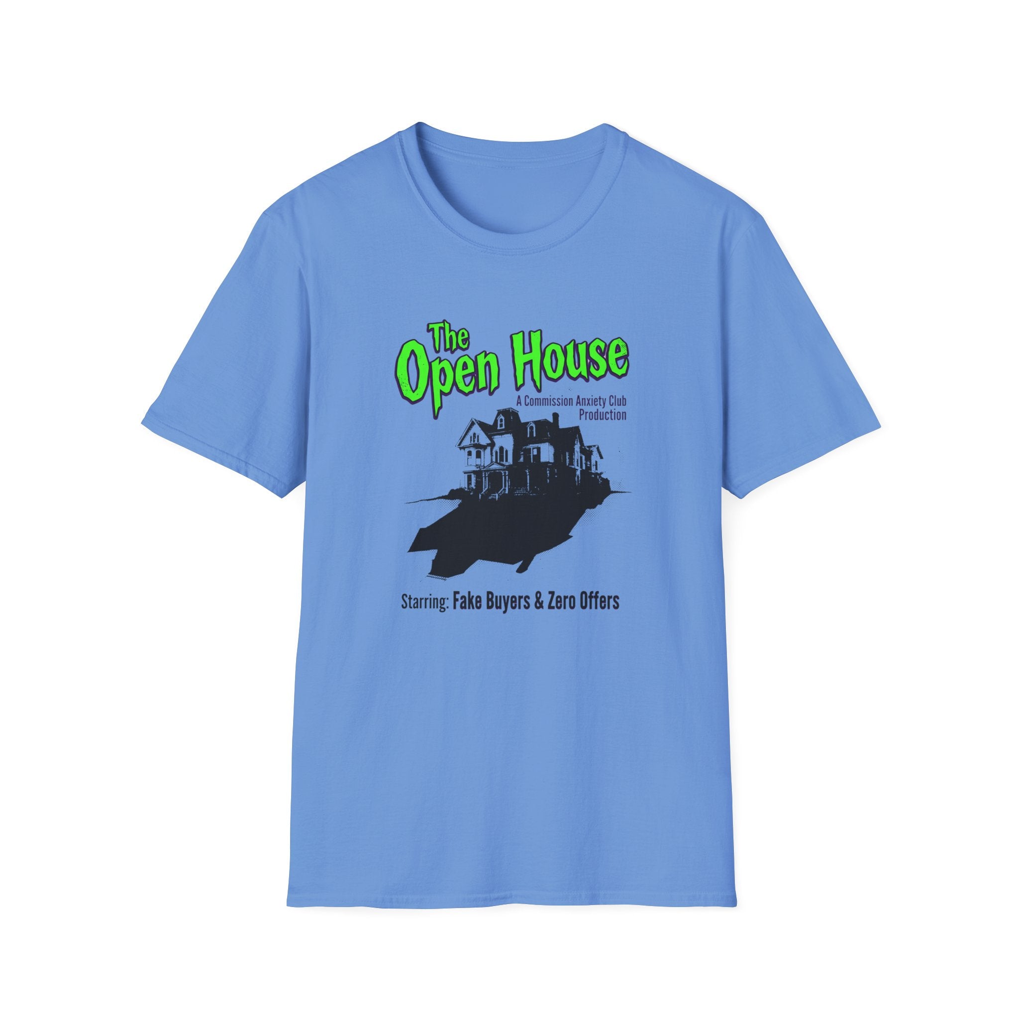 Yes I can sell you hounted house, Funny Real estateT-Shirt — Everyday Real estate agent Life Graphic Tee