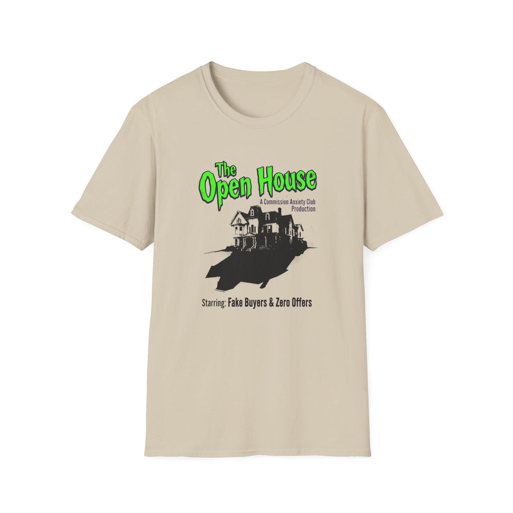 Yes I can sell you hounted house, Funny Real estateT-Shirt — Everyday Real estate agent Life Graphic Tee