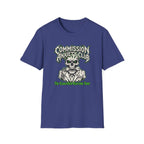 Commission Anxiety Club T‑Shirt — Skull Graphic Tee for Artists & Creators