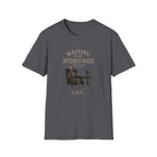 Waiting for the Interest Rates to Drop T‑Shirt — Funny Skeleton Financial Humor Tee