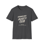 Commission Anxiety Club T‑Shirt — Funny Mental Health Awareness Tee.