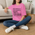 Agent Survival Kit T-Shirt — Funny Real Estate Agent Shirt (Coffee, Open House Cookies)