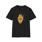 Panic Keychain Graphic T-Shirt — "Commission Anxiety Club" Vintage Badge Tee