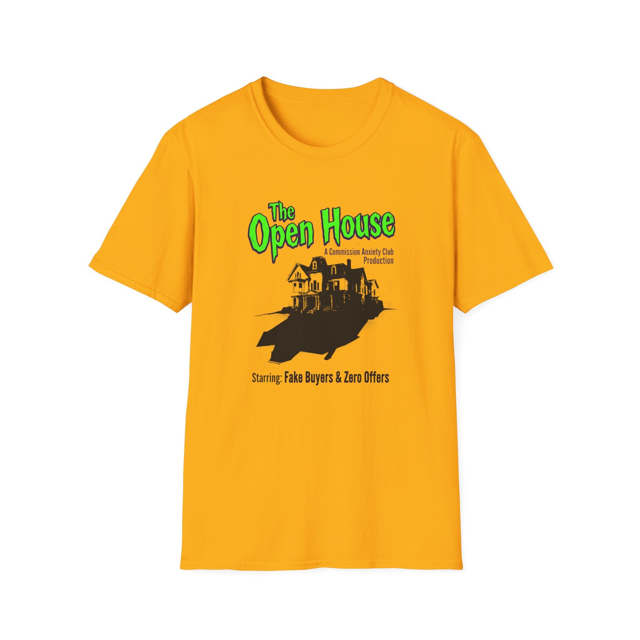 Yes I can sell you hounted house, Funny Real estateT-Shirt — Everyday Real estate agent Life Graphic Tee