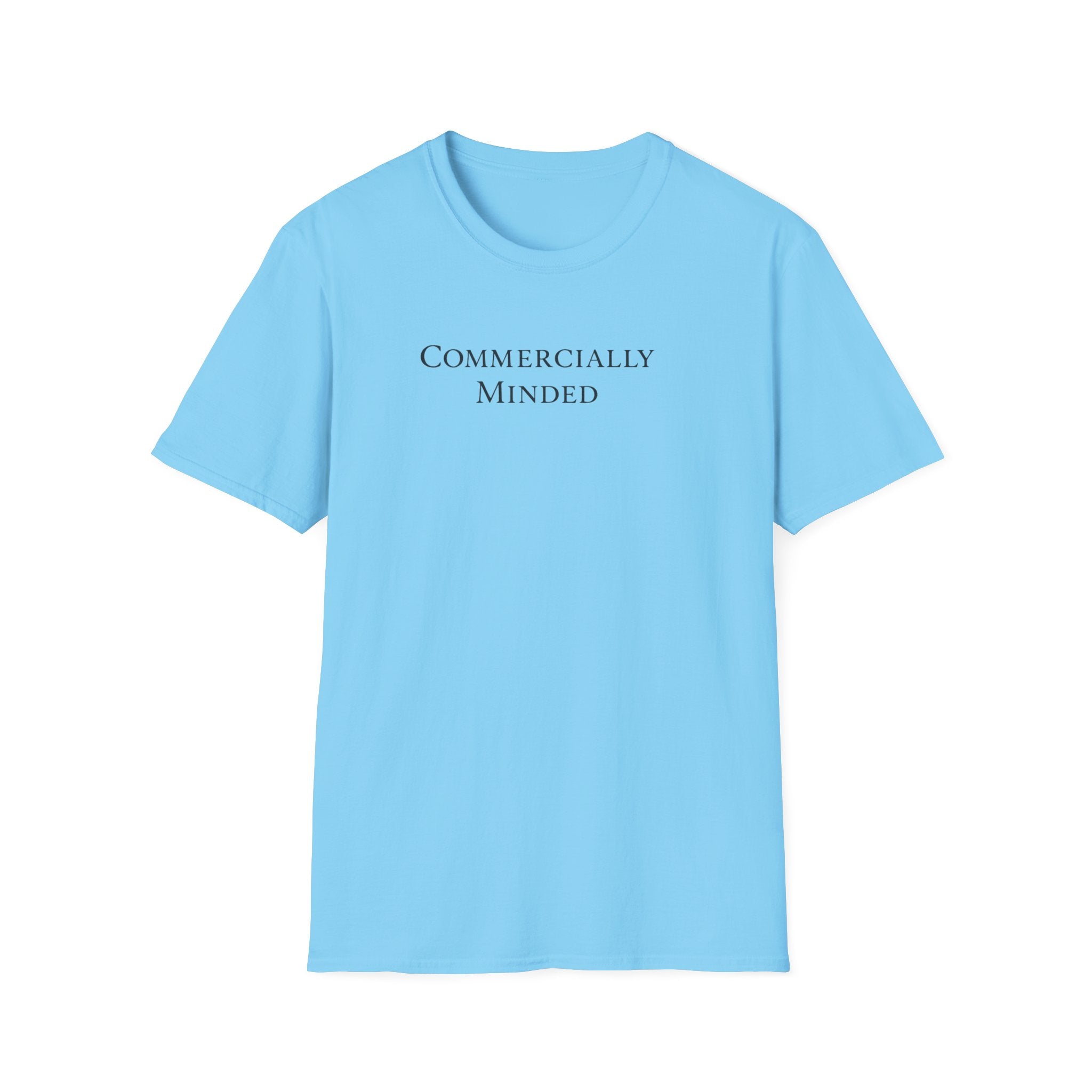 Commercially Minded T-Shirt — Minimalist Business Mindset Tee