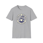 Coffee Club T-Shirt — Caffeine & Kindness Vintage Cafe Logo Tee