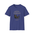 Waiting for the Interest Rates to Drop T‑Shirt — Funny Skeleton Financial Humor Tee