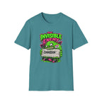 T-Shirt — "The Invisible Enemy" Retro Monster Graphic