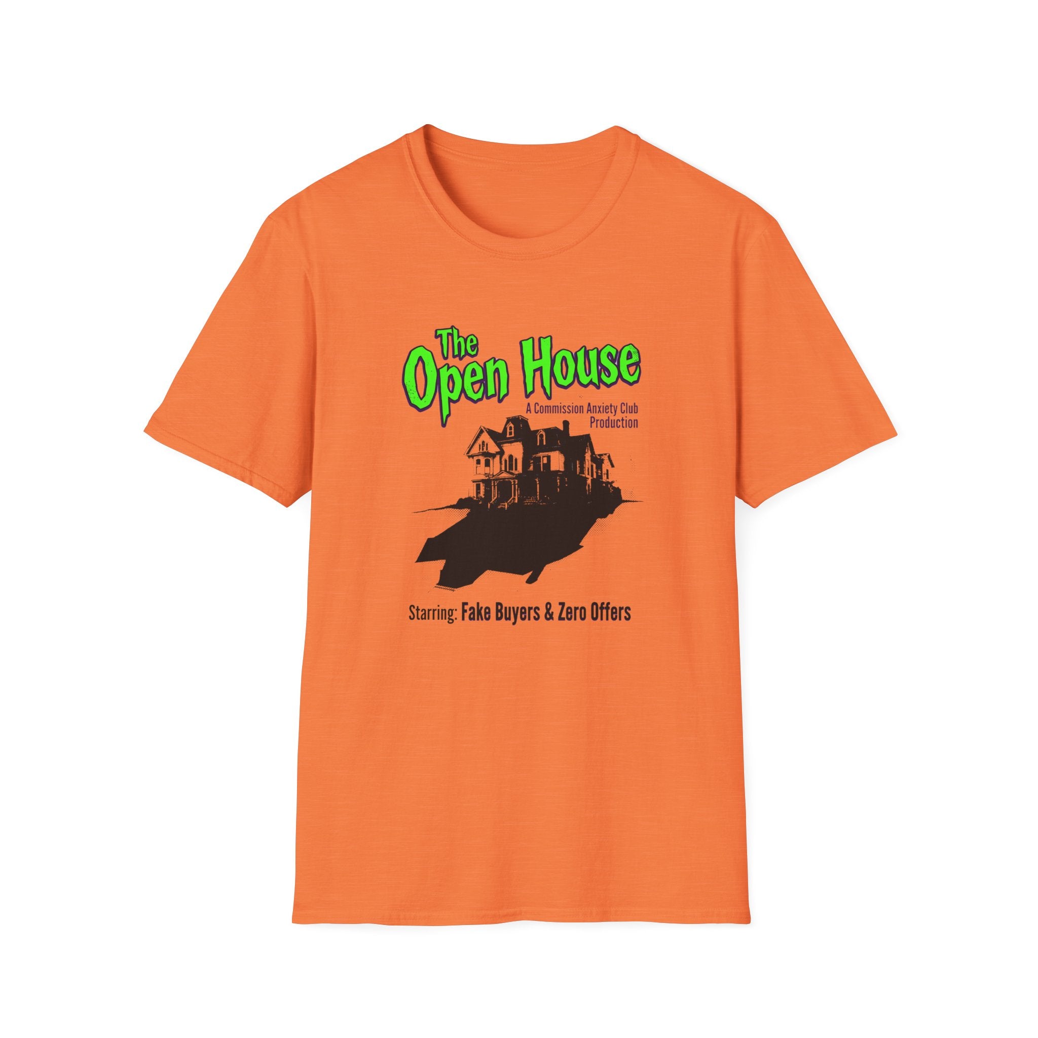 Yes I can sell you hounted house, Funny Real estateT-Shirt — Everyday Real estate agent Life Graphic Tee