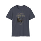 Waiting for the Interest Rates to Drop T‑Shirt — Funny Skeleton Financial Humor Tee