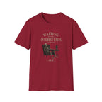 Waiting for the Interest Rates to Drop T‑Shirt — Funny Skeleton Financial Humor Tee