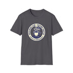 Coffee Club T-Shirt — Caffeine & Kindness Vintage Cafe Logo Tee