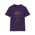 Waiting for the Interest Rates to Drop T‑Shirt — Funny Skeleton Financial Humor Tee