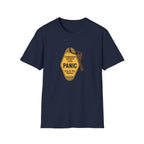 Panic Keychain Graphic T-Shirt — "Commission Anxiety Club" Vintage Badge Tee
