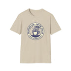 Coffee Club T-Shirt — Caffeine & Kindness Vintage Cafe Logo Tee