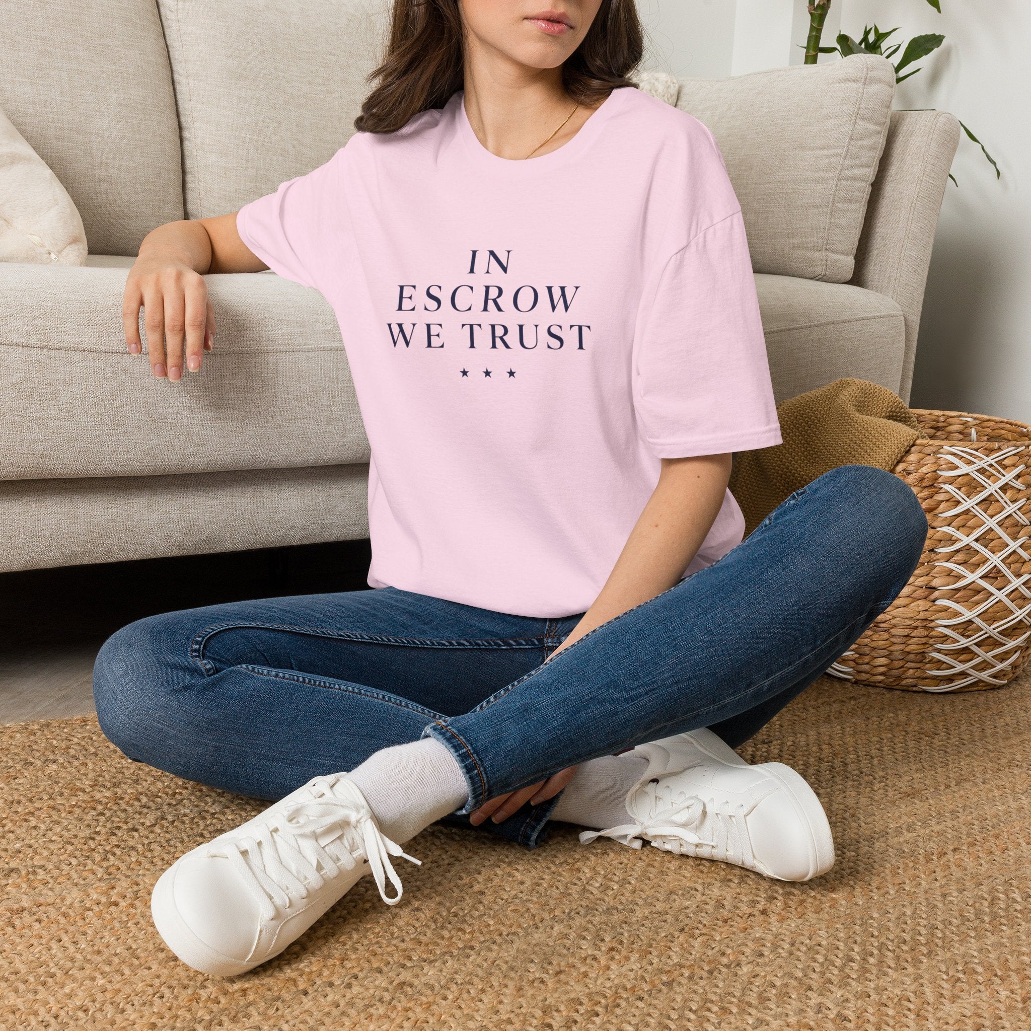 In Escrow We Trust — Funny Realtor T-Shirt for Real Estate Agents
