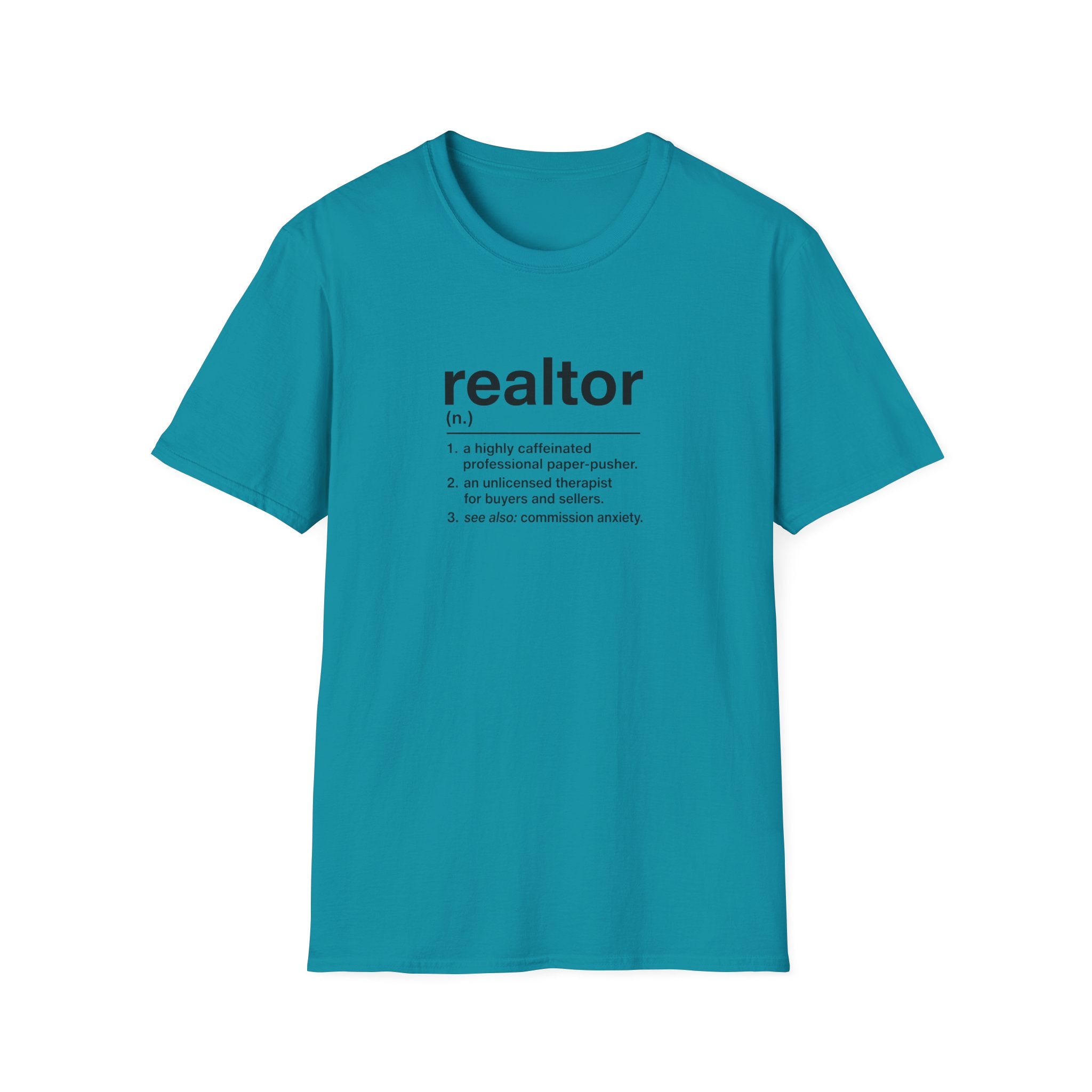 T-Shirt — "About a Realtor" Retro Receipt Graphic Tee