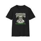 Commission Anxiety Club T‑Shirt — Skull Graphic Tee for Artists & Creators