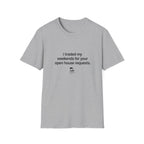 T-Shirt — "Weekend speclial" Retro Receipt Graphic Tee