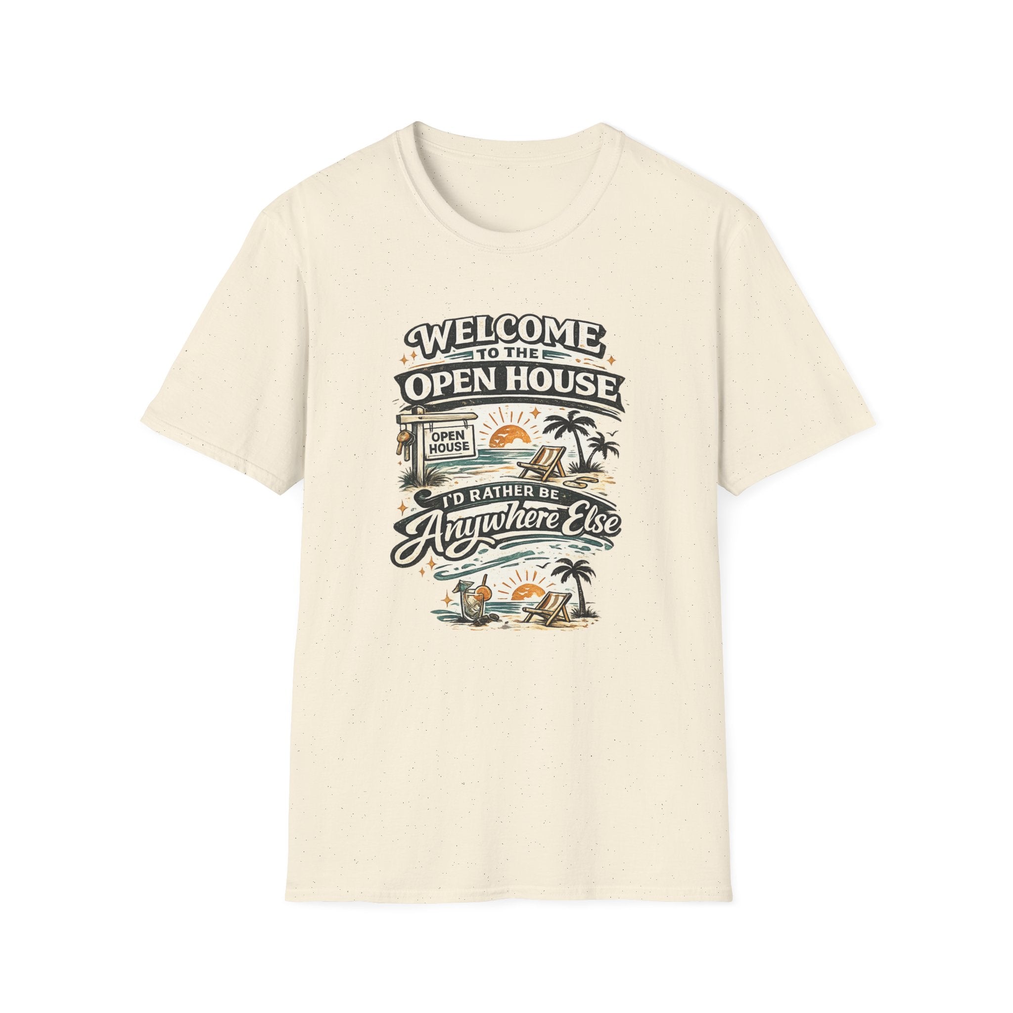 T-Shirt — "Welcome to the Open House" Graphic Tee