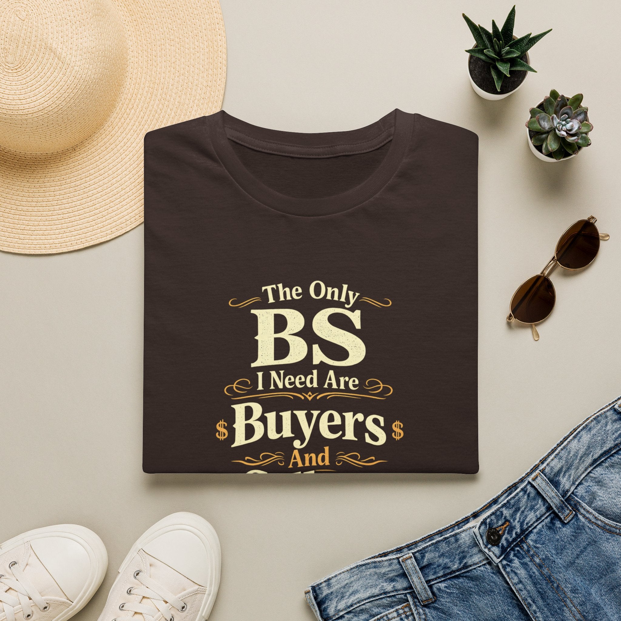 Funny Buyer T-Shirt — “BS of Buyers” Humorous Real Estate Shirt