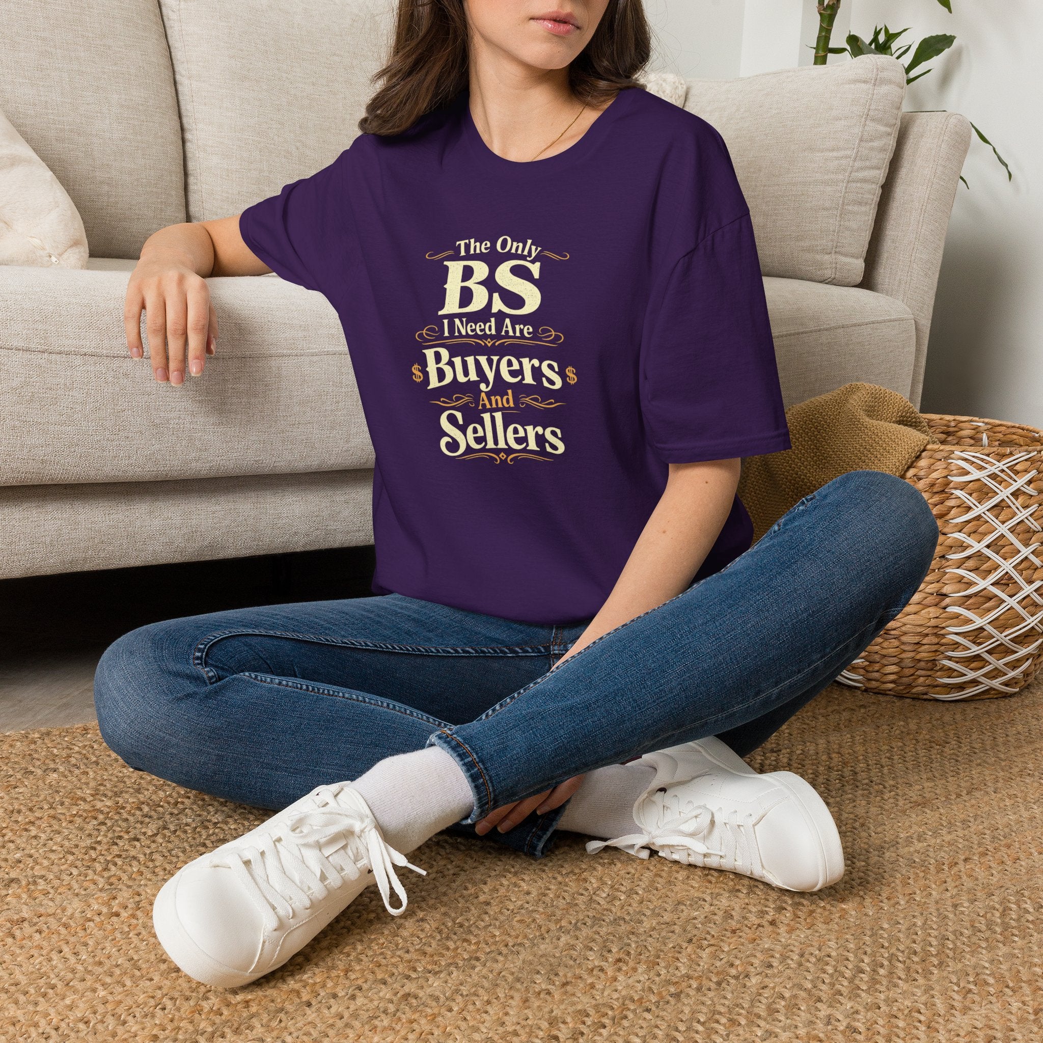 Funny Buyer T-Shirt — “BS of Buyers” Humorous Real Estate Shirt
