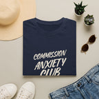 Commission Anxiety Club T‑Shirt — Funny Mental Health Awareness Tee.
