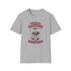 Powered by Caffeine T-Shirt — Funny Realtor life Tee
